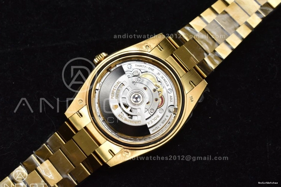 664 228238 Bracelet Dial VR3255 Edition (Gain ZeroBulk President 1:1 Date YG Best Silver ARF On Day Weight) Roman 40 0320